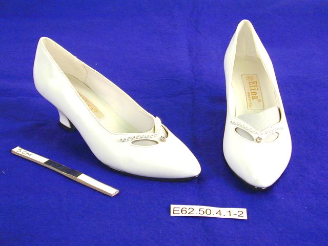 Image of wedding clothing; shoe (footwear)