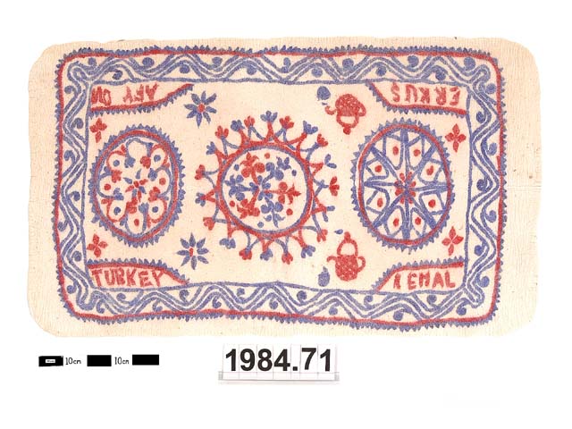 Image of floor felt; textile; Keçe