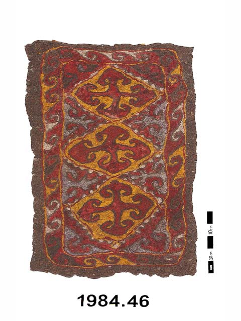 Image of floor felt; textile