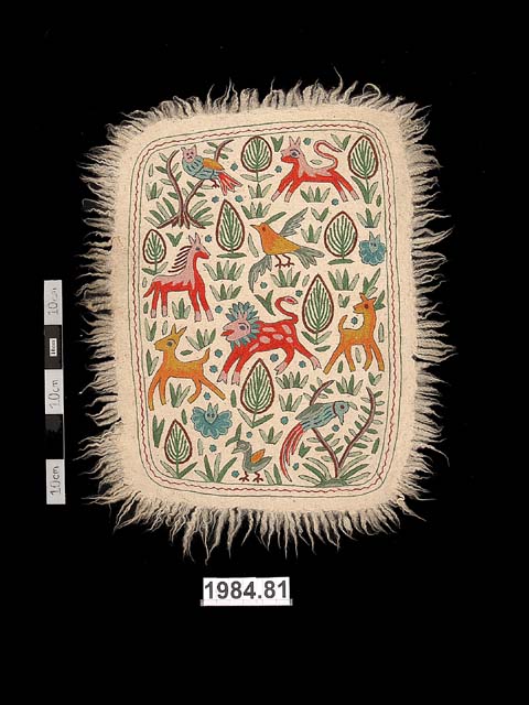 Image of floor felt; numdah; textile