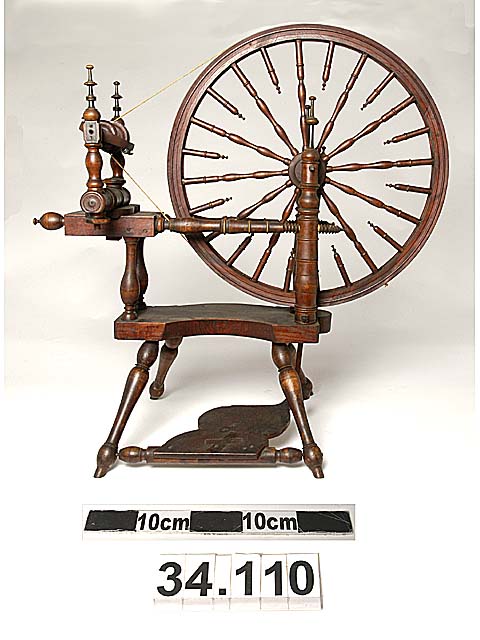saxon wheel; spinning wheel
