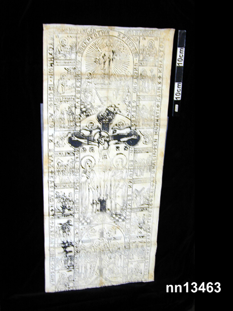 Image of print (ritual & belief: representations); shroud