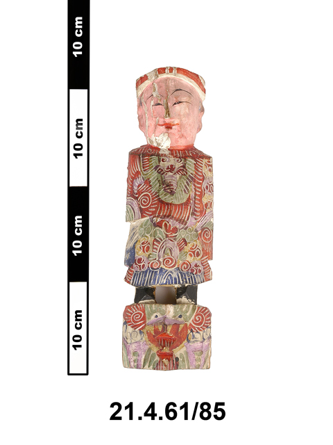 Image of protective charm; doll