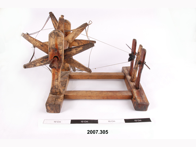 Image of spinning wheel