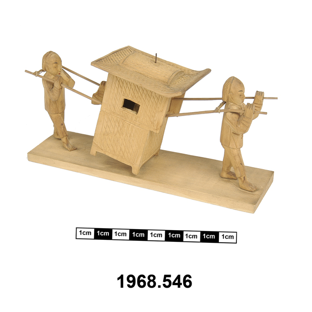 Image of model palanquin
