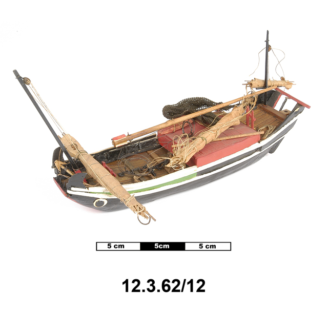 boat model; fishing boat - Horniman Museum and Gardens