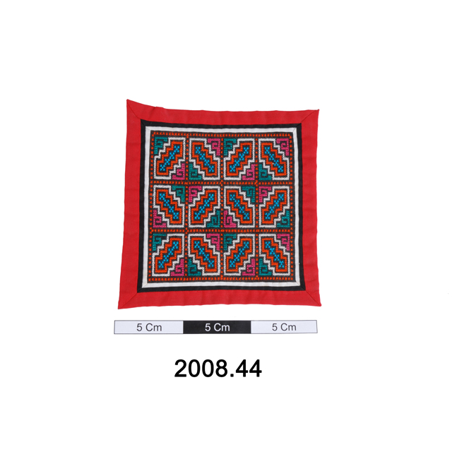 Image of embroidered square