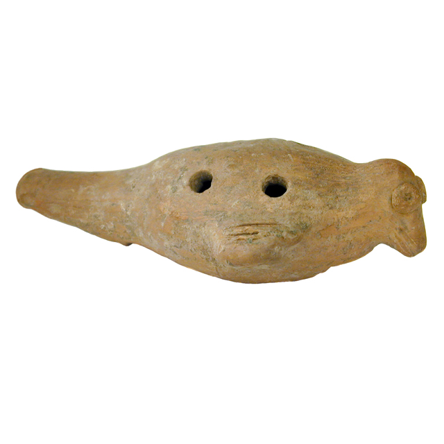 vessel flute with duct; ocarina
