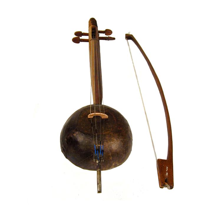 Image of 321.311-71spike Bowl lutes sounded by bowing with a bow