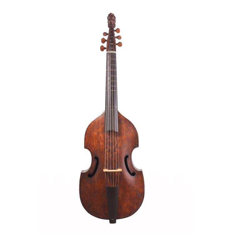 Image of 321.322-71 Necked box lutes or necked guitars sounded by bowing with a bow