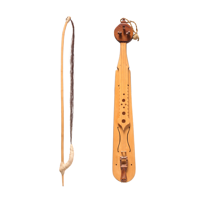 Image of 321.322-71 Necked box lutes sounded by bowing with a bow