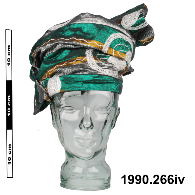 image of ritual clothing; headcloth