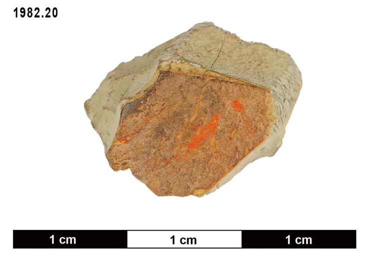 Image of sample; clay