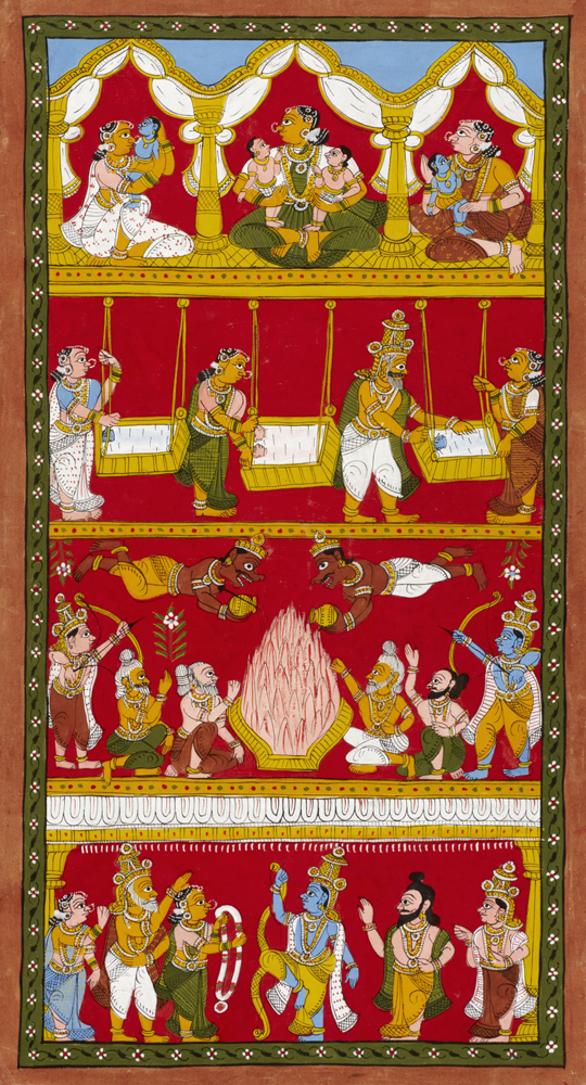 Image of Scenes from the life of Rama