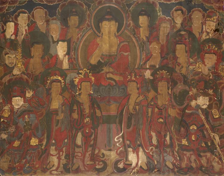 Image of Painting of the Buddha Amithaba