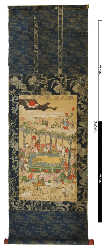 Image of scroll painting (ritual & belief: representations)