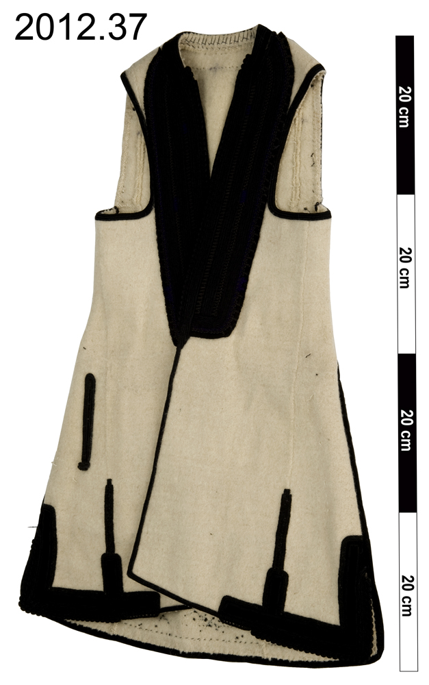 Image of clothing; waistcoat