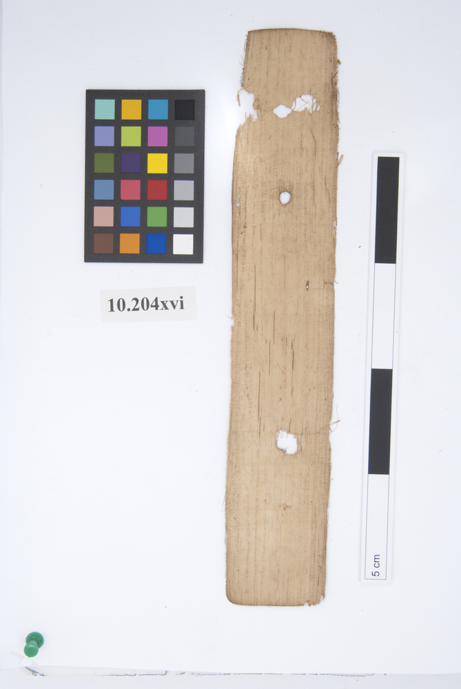 Rear view of whole of Horniman Museum object no 10.204xvi