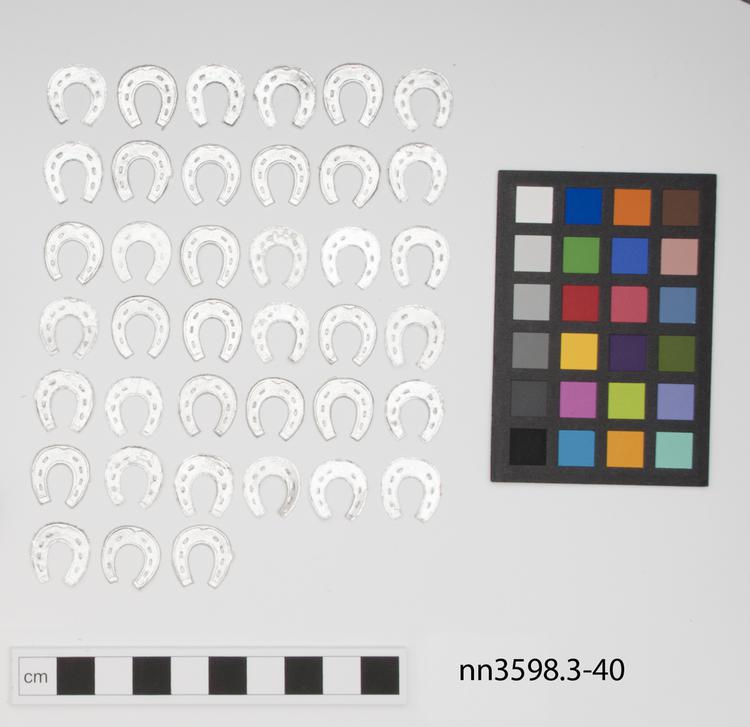 Image of lucky charm; horseshoe