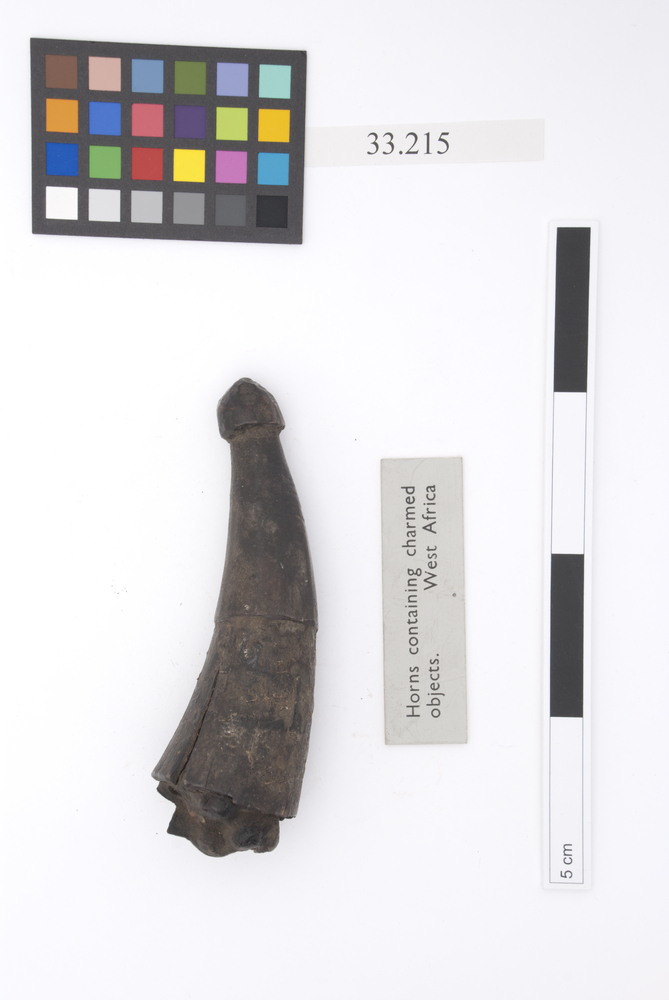 Rear view of whole of Horniman Museum object no 33.215