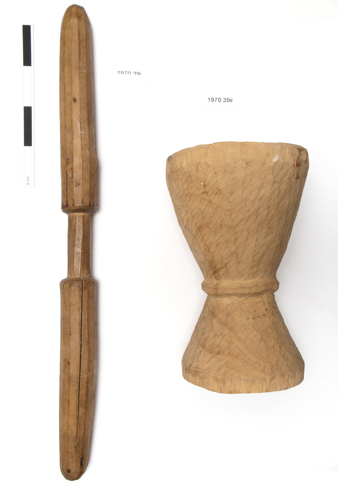 Image of pestle (food processing & storage); mortar (food processing & storage)