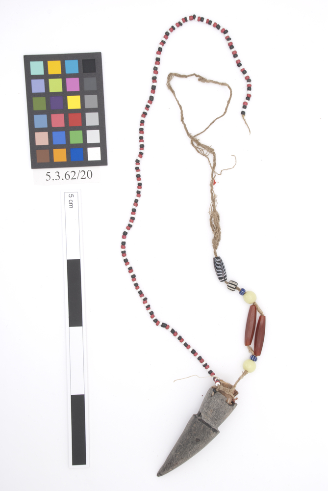 protective charm; amulet; necklace (neck ornament (personal adornment))