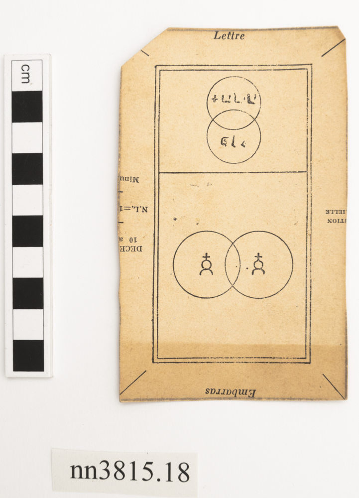 Frontal view of whole of Horniman Museum object no nn3815.18