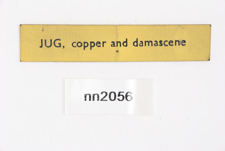 General view of label of Horniman Museum object no nn2056