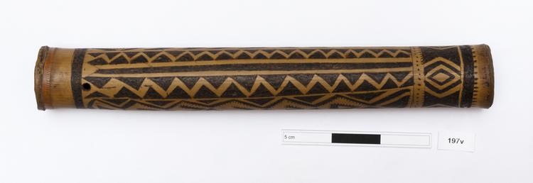 General view of whole of Horniman Museum object no 197v