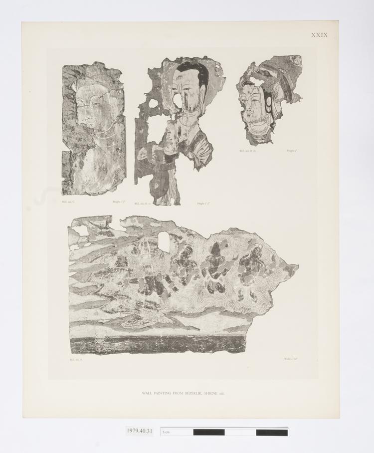 Image of WALL PAINTING FROM BEZEKLIK, SHRINE xiii.