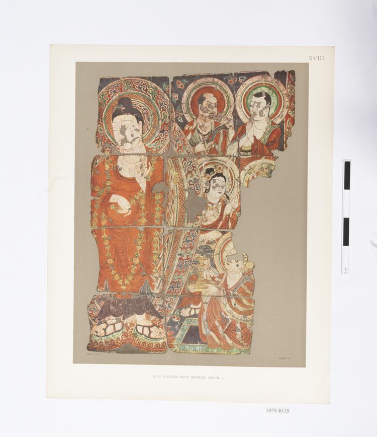 Image of WALL PAINTING FROM BEZEKLIK, SHRINE iii