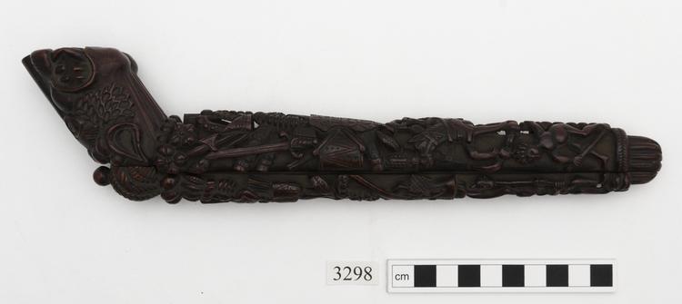 Left side of whole of Horniman Museum object no 3298