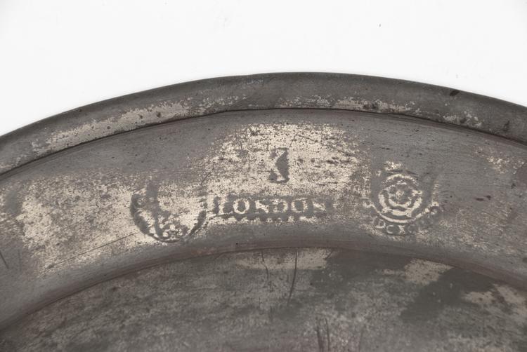 Detail view of maker's mark of Horniman Museum object no nn14483