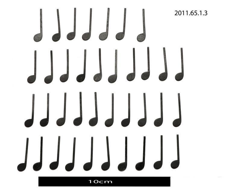 image of instructional materials; musical notes