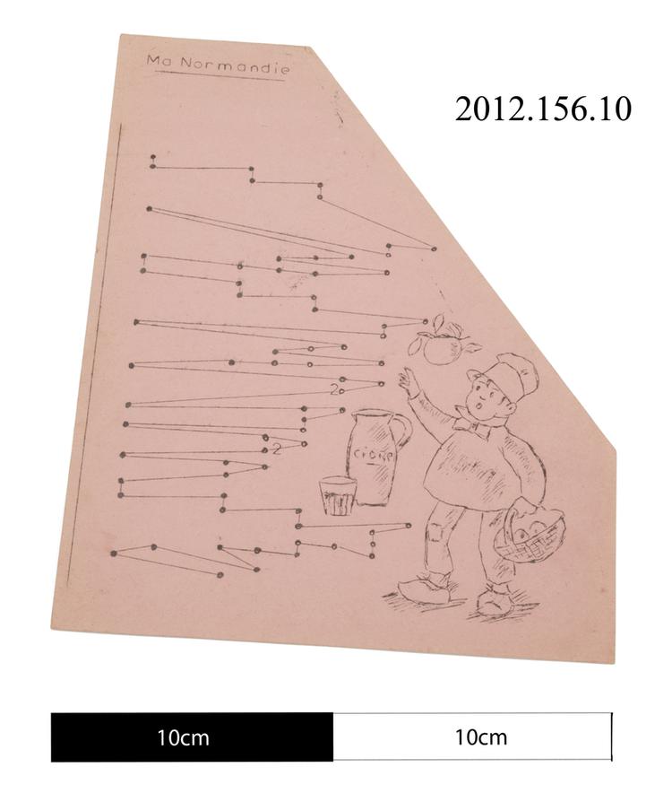 Image of Ma Normandie, music written for the Dipano zither, circa 1975