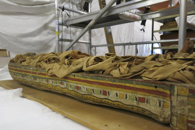 Image of mummy case