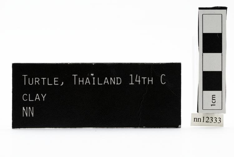 General view of label of Horniman Museum object no nn12333