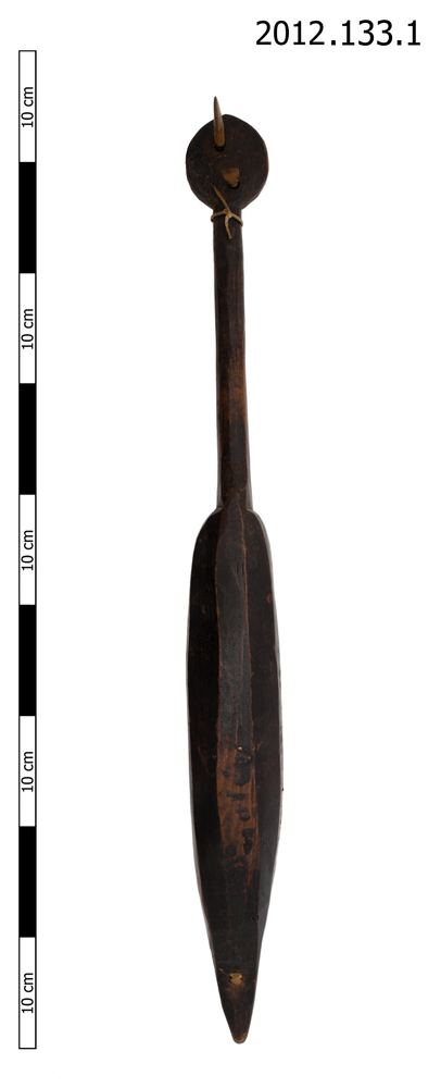 Dorsal view of whole of Horniman Museum object no 2012.133.1