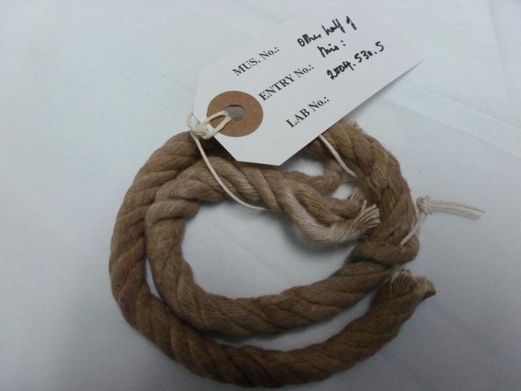 Image of sample; rope