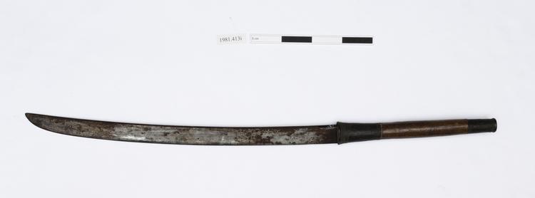 Image of dha; sword (weapons: edged)
