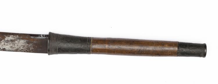 Detail view of hilt of Horniman Museum object no 1981.413i