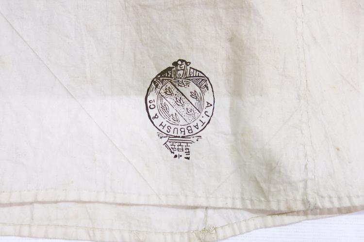 Detail view of stamp of Horniman Museum object no nn3993