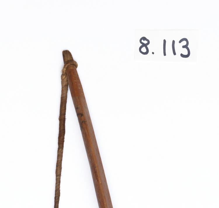 Detail of Top nock of Horniman Museum object no 8.113