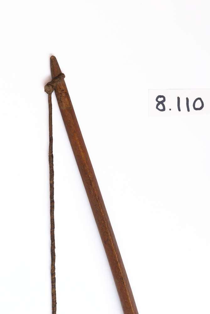 Detail of Top nock of Horniman Museum object no 8.110