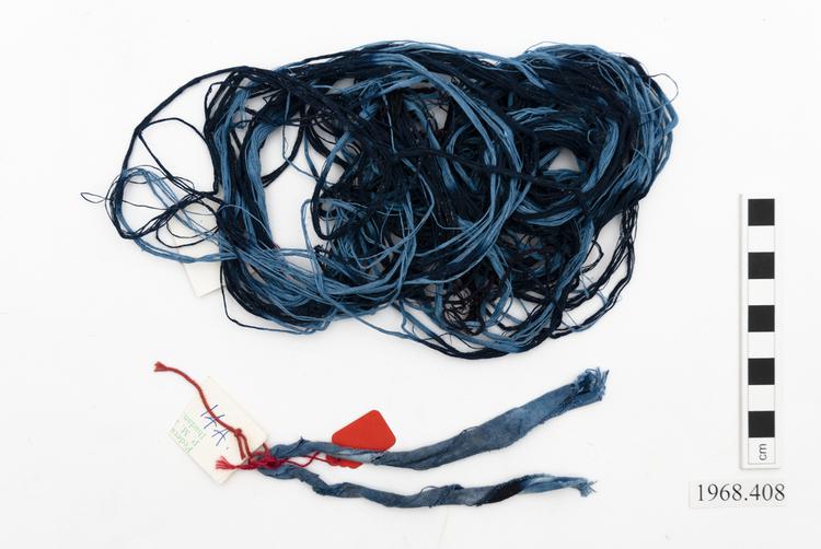 image of tie-dye thread