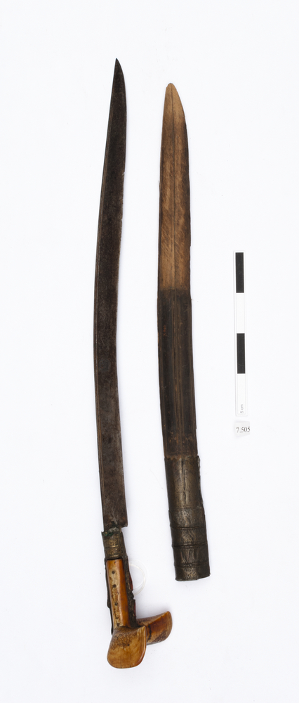 Image of sword; sword sheath (sheath (weapons: accessories))