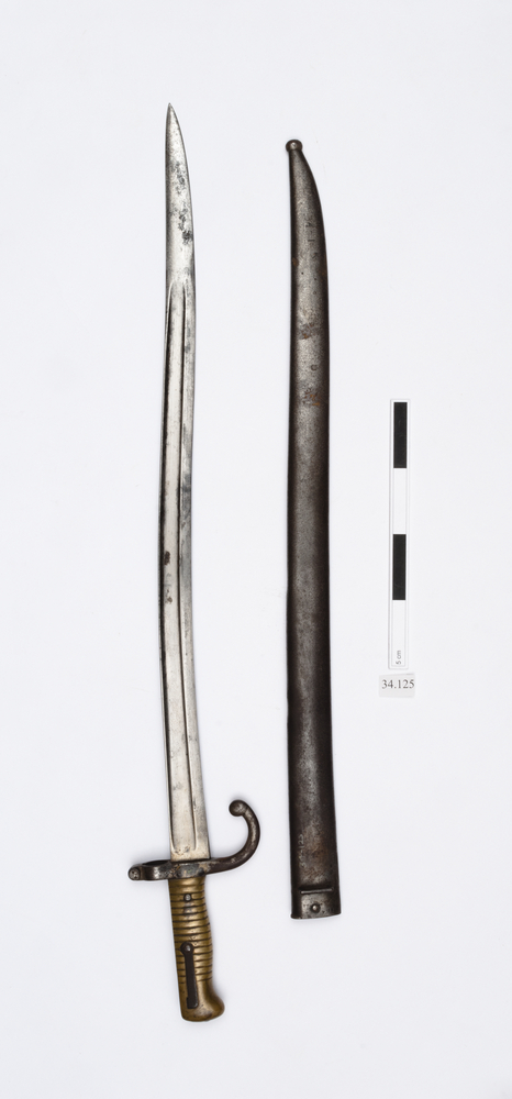bayonet sheath; sword bayonet
