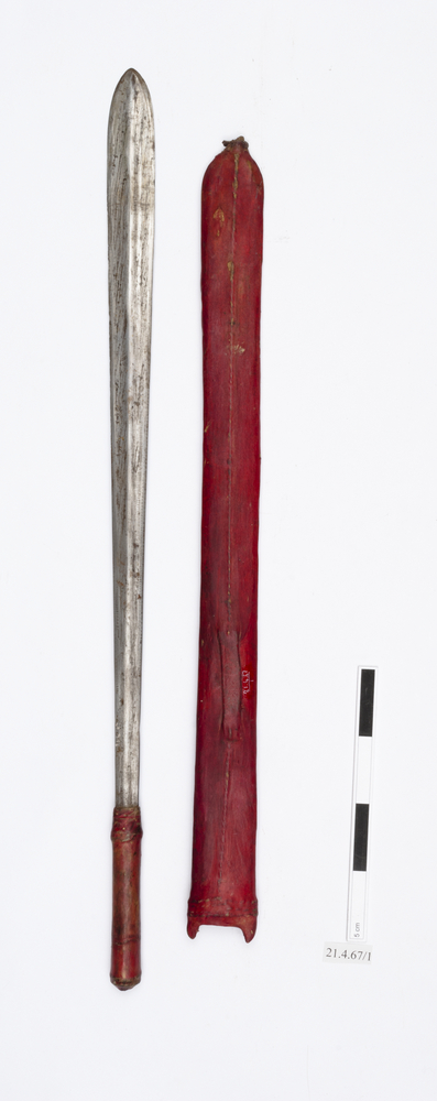 sword (weapons: edged); sword sheath (sheath (weapons: accessories))