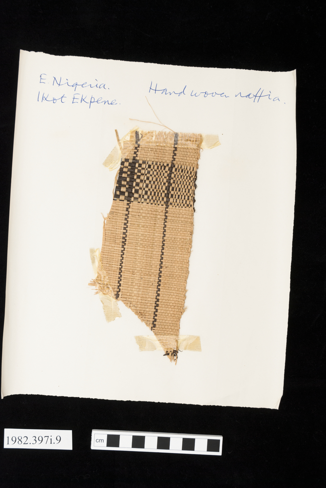 General view of whole of Horniman Museum object no 1982.397i.9