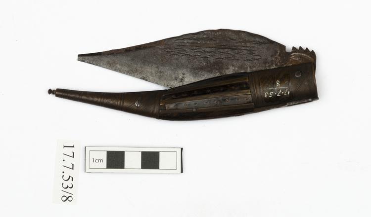General view of whole of Horniman Museum object no 17.7.53/8